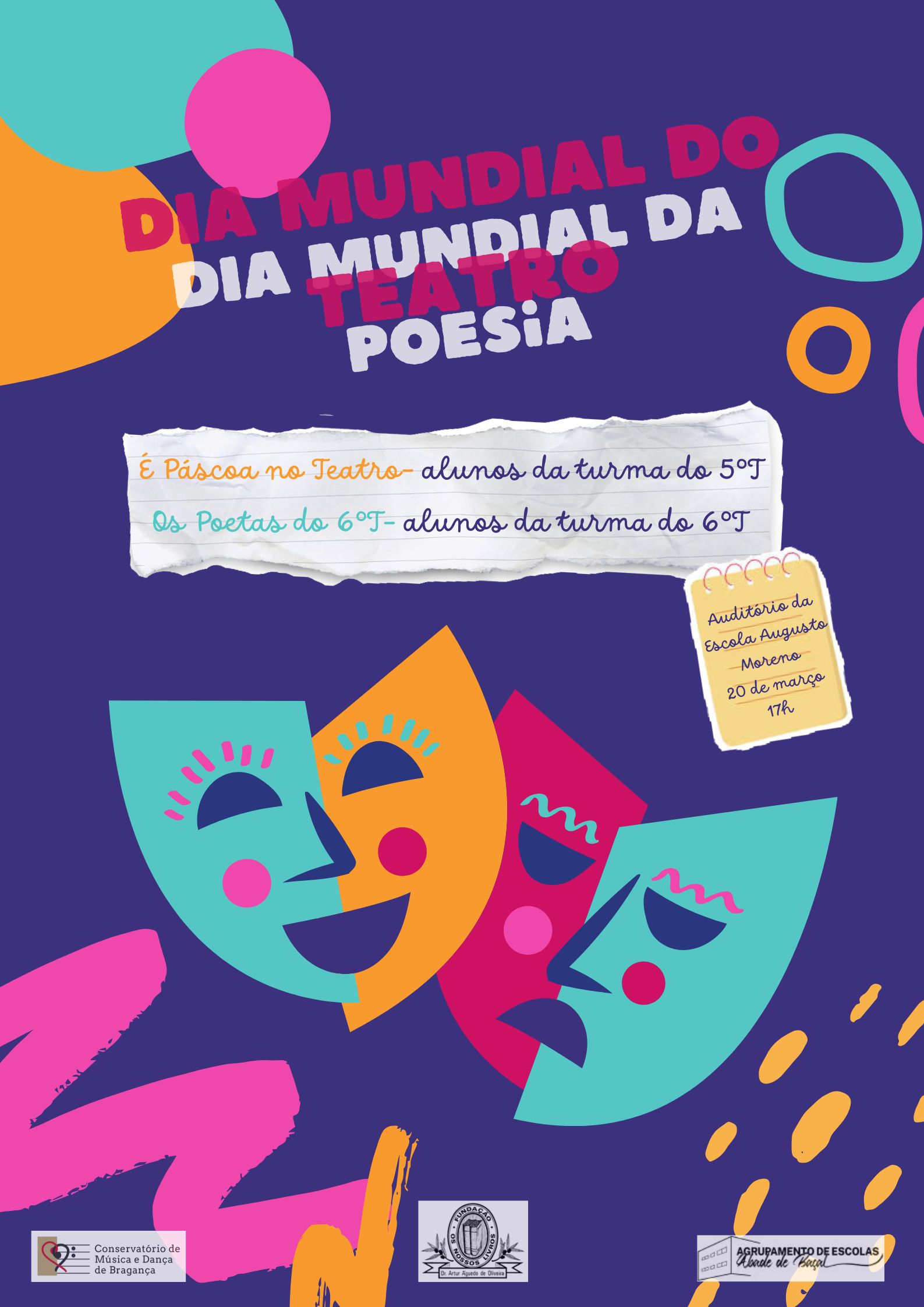 Dia Mundial do Teatro e da Poesia